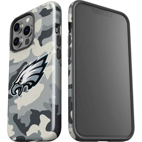 NFL Philadelphia Eagles Camo iPhone 15 Pro Impact Case